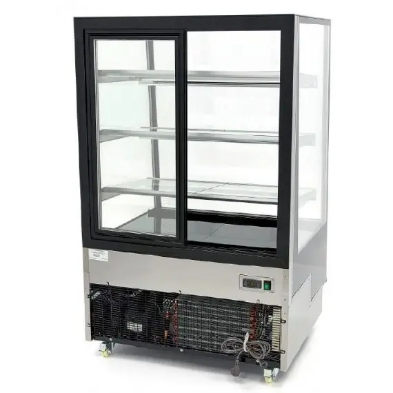 Vitrina Refrigerada Expositora Cristal Recto con Frío Ventilado. XC500L