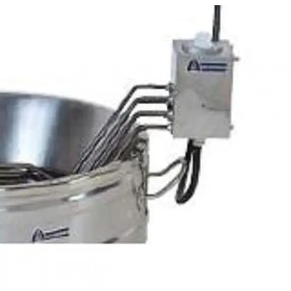 conjunto de sarten de Acero Inoxidable 14 litros y resistencia Blindada