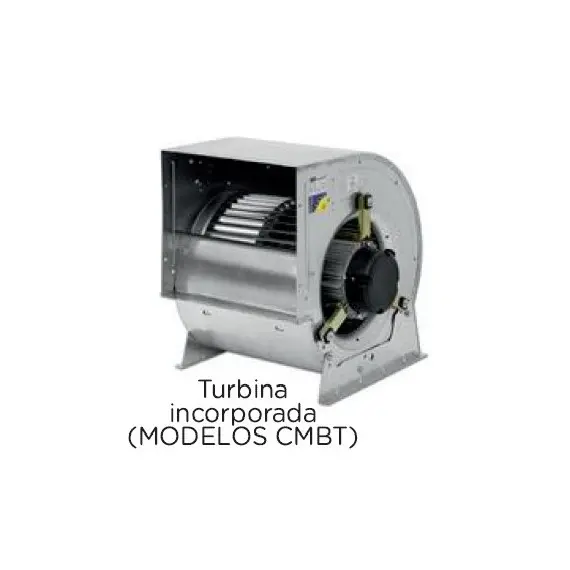 Campana Mural Snack CON Turbina Fondo 800 Techo Bajo Elevado. A10080CMBT