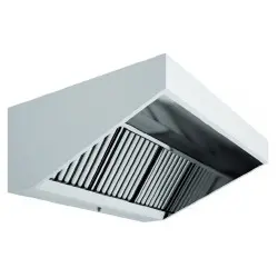 Campana Mural Snack CON Turbina Fondo 800 Techo Bajo Elevado. A15080CMBT