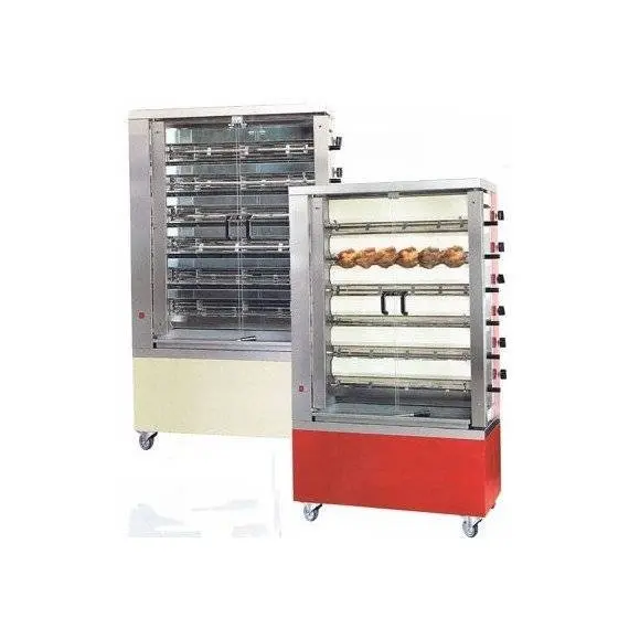 Asador de pollos 6 Espadas para 36 pollos