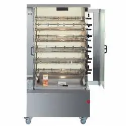 Asador de pollos 11 espadas 66 pollos