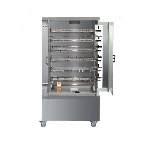 Asador de pollos 11 espadas 66 pollos