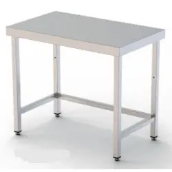 Mesa de Trabajo Central, Fondo 500 Largo 1500, Sin Estante. WTC150150S0