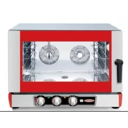 Horno Profesional PREMIUM de Panadería 4 BANDEJAS 600x400 mm DOBRA ONIX MINI 4S