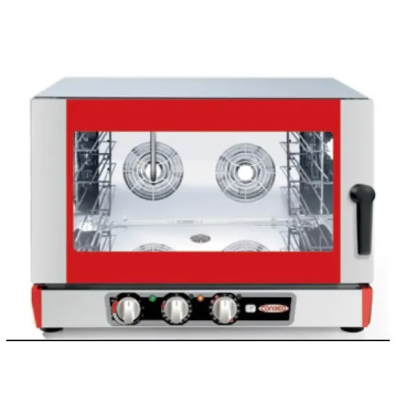 Horno Profesional PREMIUM de Panadería 4 BANDEJAS 600x400 mm DOBRA ONIX MINI 4S