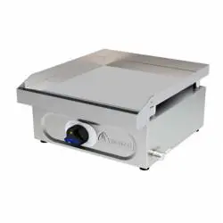 Plancha Eléctrica de cromo duro 1 Fuego