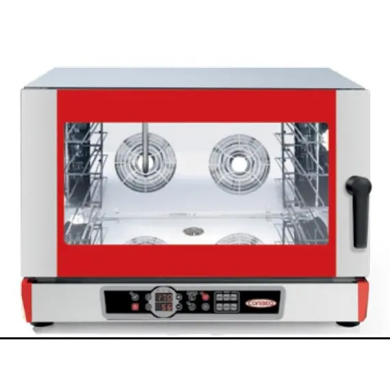 Horno Profesional PREMIUM de Panadería 4 BANDEJAS 600x400 mm DOBRA ONIX MINI DIGITAL 4S