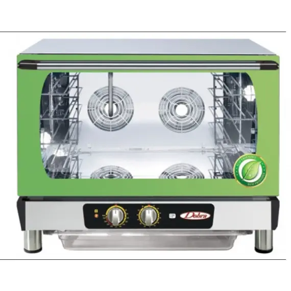 Horno ECOLOGICO TURBO de Panadería 4 BANDEJAS 600x400 mm DOBRA AMBER TURBO ECO