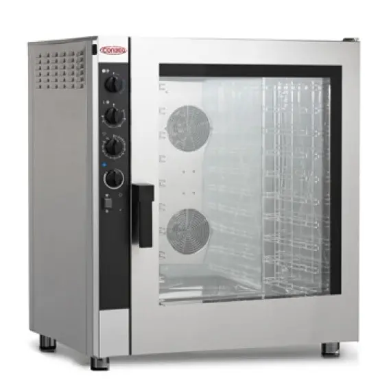 Horno Profesional a Gas Manual de Panadería 10 BANDEJAS 600x400 mm DOBRA VULCAN 10M