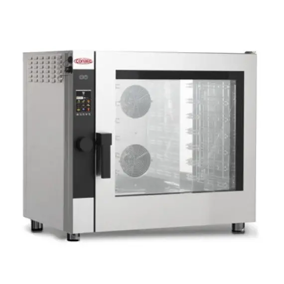 Horno Profesional a Gas Táctil de Panadería 7 BANDEJAS 600x400 mm DOBRA MAGMA 07T