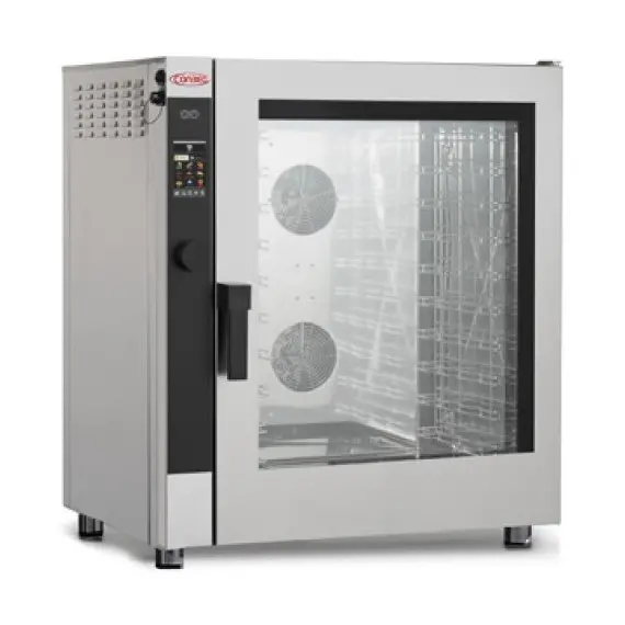 Horno Profesional a Gas Táctil de Panadería 10 BANDEJAS 600x400 mm DOBRA MAGMA 10T