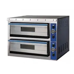 Horno Profesional Para 4+4 PIZZAS Cámara Doble, DOBRA SMART 44