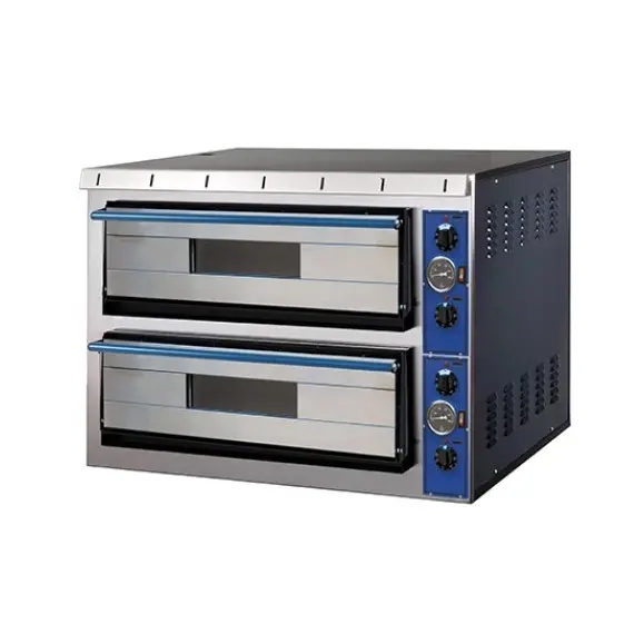 Horno Profesional Para 4+4 PIZZAS Cámara Doble, DOBRA SMART 44