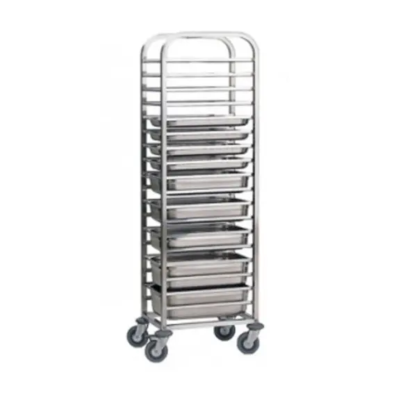 Carro Bandejero 600x400 mm DOBRA CBTOB INOX