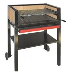 Barbacoa profesional desplazable