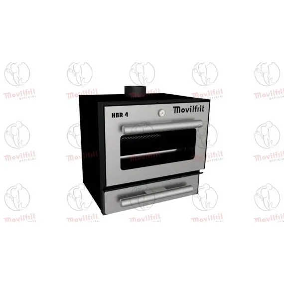 Horno De Brasa Compacto Movilfrit HBR4