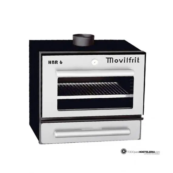 Horno De Brasa Compacto Movilfrit HBR6