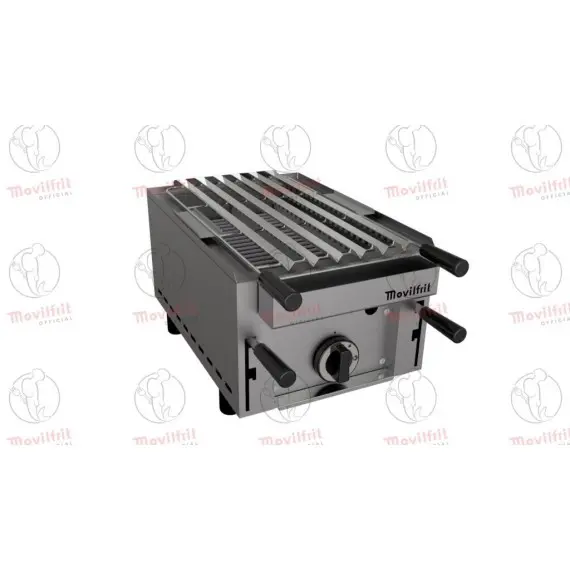 Barbacoa a Gas Piedra Volcánica 37 cm Movilfrit