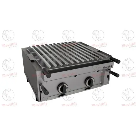 Barbacoa a Gas de Piedra Volcánica Movilfrit Bm-60