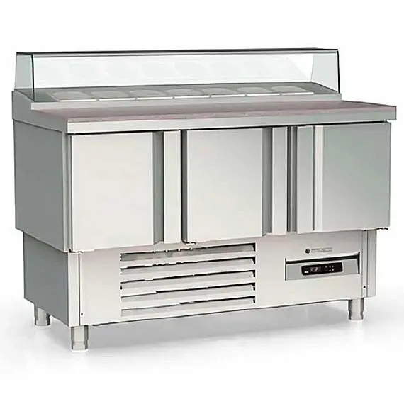 Mesa de Preparacion Coreco Refrigerada 3 puertas Mfp-140