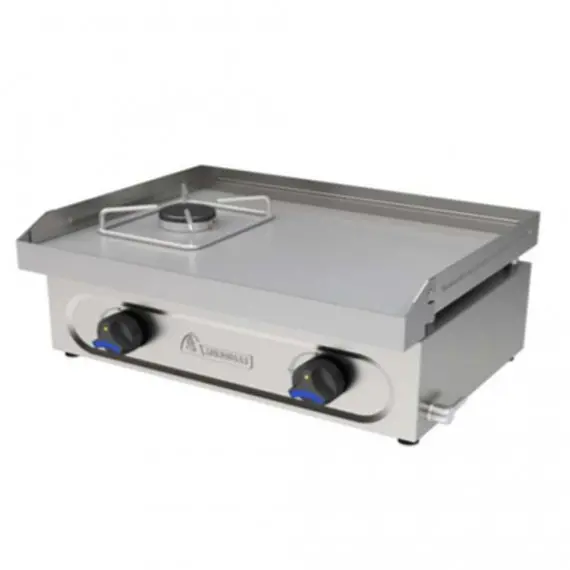 Plancha a Gas 2 Quemadores y 1 fogon