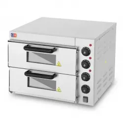 Horno de Pizzas para 2 pizzas 40 cm Compacto Profesional