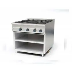 Cocina a gas 4 Fuegos sin Horno
