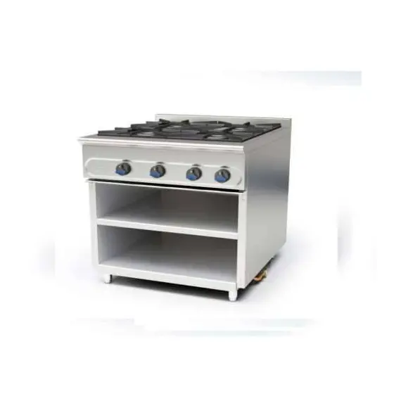 Cocina a gas 4 Fuegos sin Horno