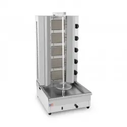 Maquina de Kebab a gas 5 Quemadores