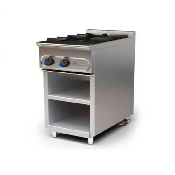 Cocina a Gas 2 Fuegos sin Horno reducida