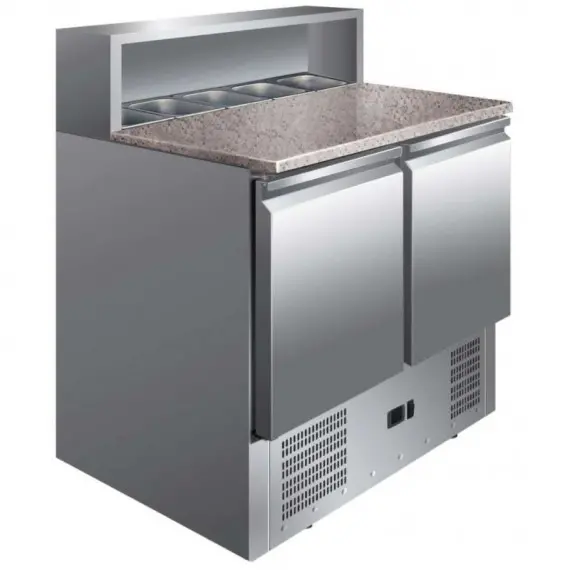 Mesa Refrigerada Preparacion Ensaladas 2 Puertas ps-900