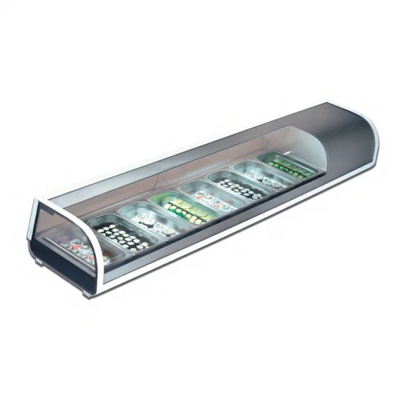 Vitrina Refrigerada Tapas 8 Bandejas