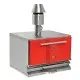 Horno de Brasa Profesional con Parrillas de 560x524 mm