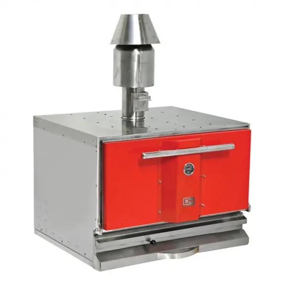 Horno de Brasa Profesional con Parrillas de 560x524 mm