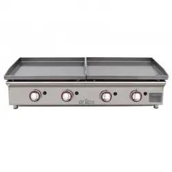 Plancha a gas 1 placa 60x40 y 1 placa 60x40 cm