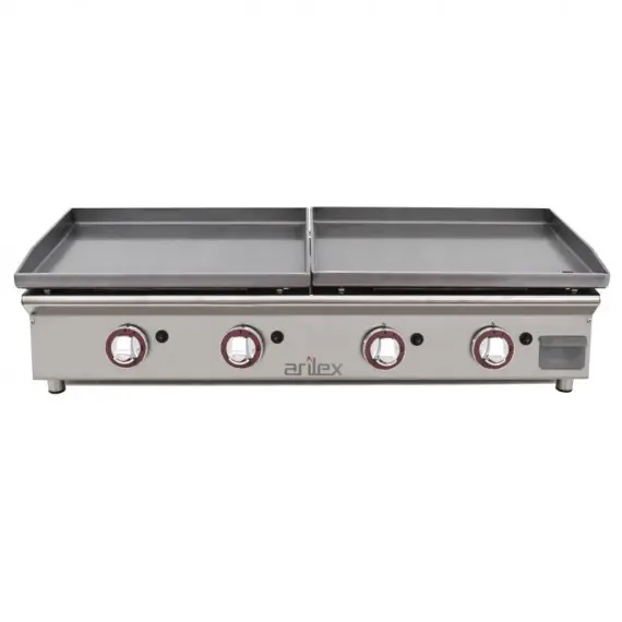 Plancha a gas 1 placa 60x40 y 1 placa 60x40 cm