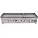 Plancha a gas 1 placa 80x40 y 1 placa 40x40 cm
