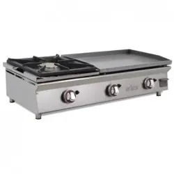 Plancha a gas de 60 cm de Largo y 1 Fogon