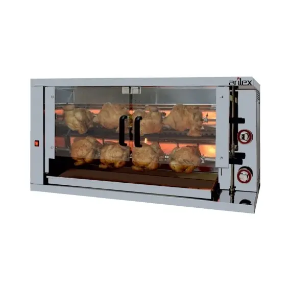 Asador de Pollos a Gas 2 Espadas