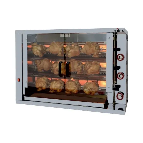 Asador de Pollos a Gas 3 Espadas