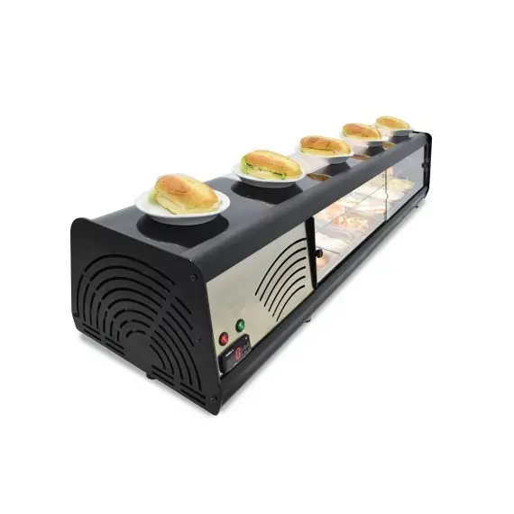 Vitrina Refrigerada Tapas Doble Piso 8 Bandejas