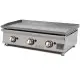 Plancha a gas 3 quemadores Hosteleria