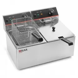 Freidora Electrica Hosteleria 2 cestas 8+8 Litros