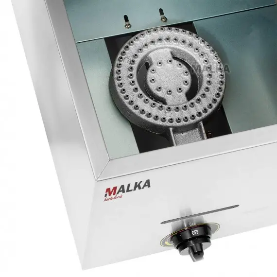 Freidora a Gas Hosteleria 7+7 Litros 2 Cestas