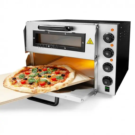 Horno de Pizza Electrico Profesional 2 pizzas de 38 cm