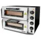 Horno de Pizza Electrico Profesional 2 pizzas de 38 cm