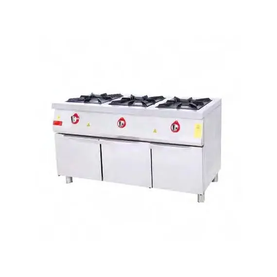 Cocina a gas 3 Quemadores con Mueble