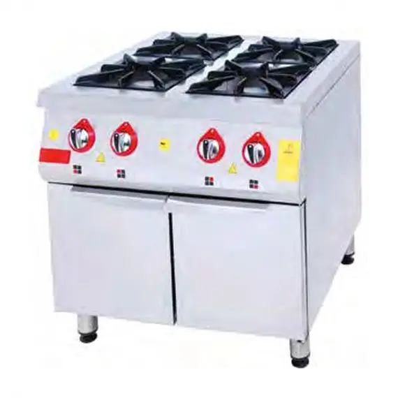 Cocina con Mueble a Gas 4 fuegos