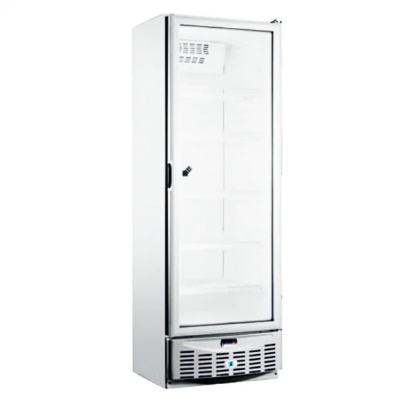 Armario de Congelacion blanco 1 Puerta de cristal Acv-430-sc
